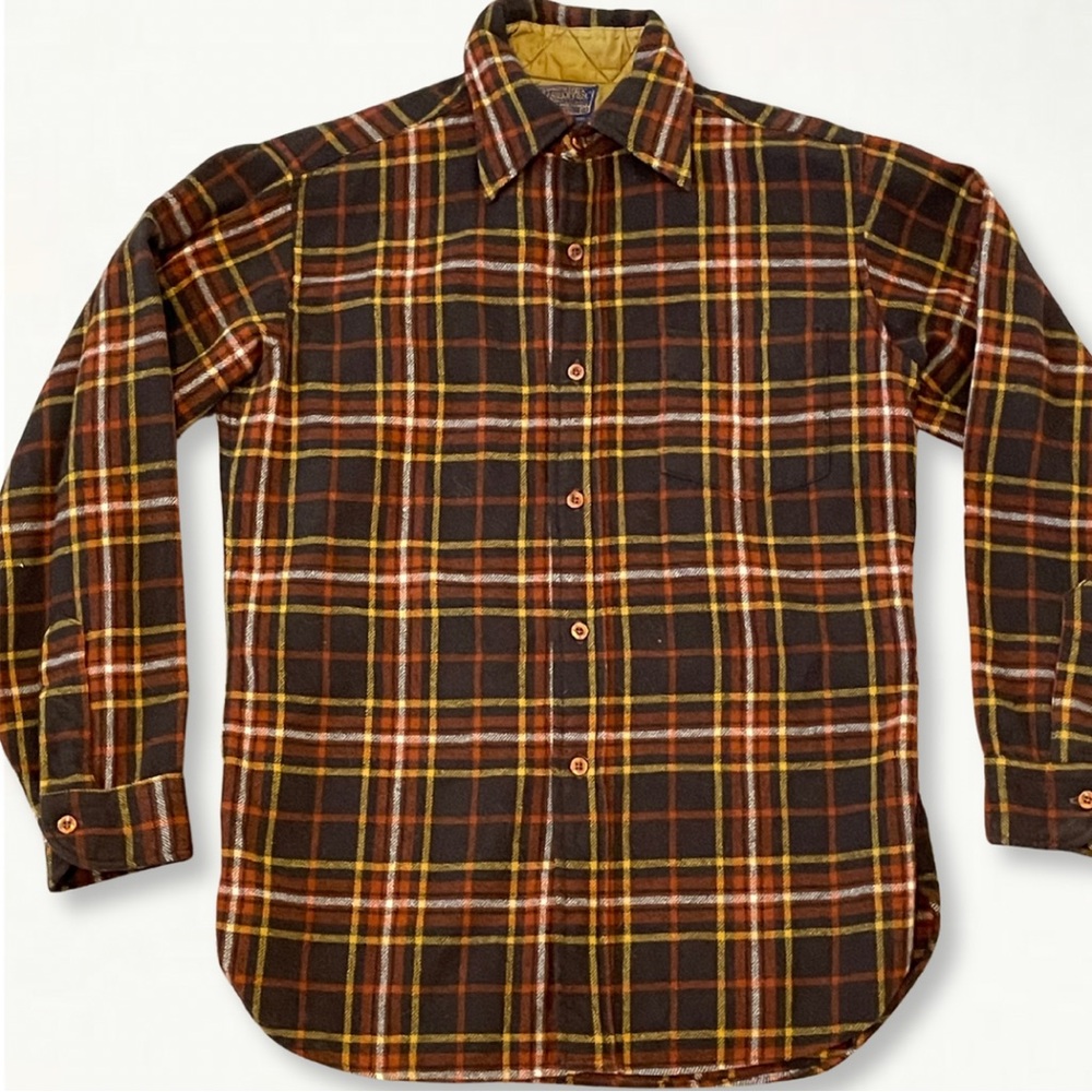 Pendleton Vintage 1960s Pendleton Plaid Loop Coll… - image 5